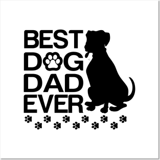 Best great dane Dad Ever, Best Dog Dad Ever Posters and Art